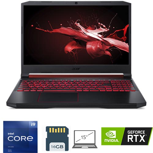لپ تاپ ایسر نیترو 5 /acer nitro 5 i9 (AN515-57)11900 5/16/3060/512