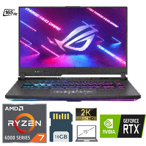 لپ تاپ ایسوس G15 G513RM مدل ROG Strix G15 2022