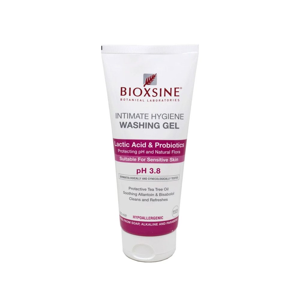 ژل شستشوی بانوان بدون پارابن بیوکسین Bioxsine حاوی اسید لاکتیک و پروبیوتیک حجم 200 میل