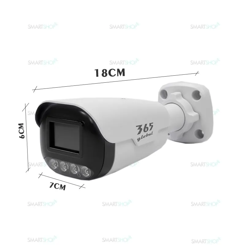 دوربین بولت وارم‌لایتAHD2MP مدل CAM48040-M1E23W 3.6mm M — تصویر ۳