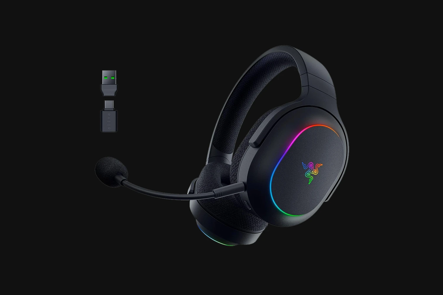 هدست ریزر مدل Barracuda X Chroma مشکی