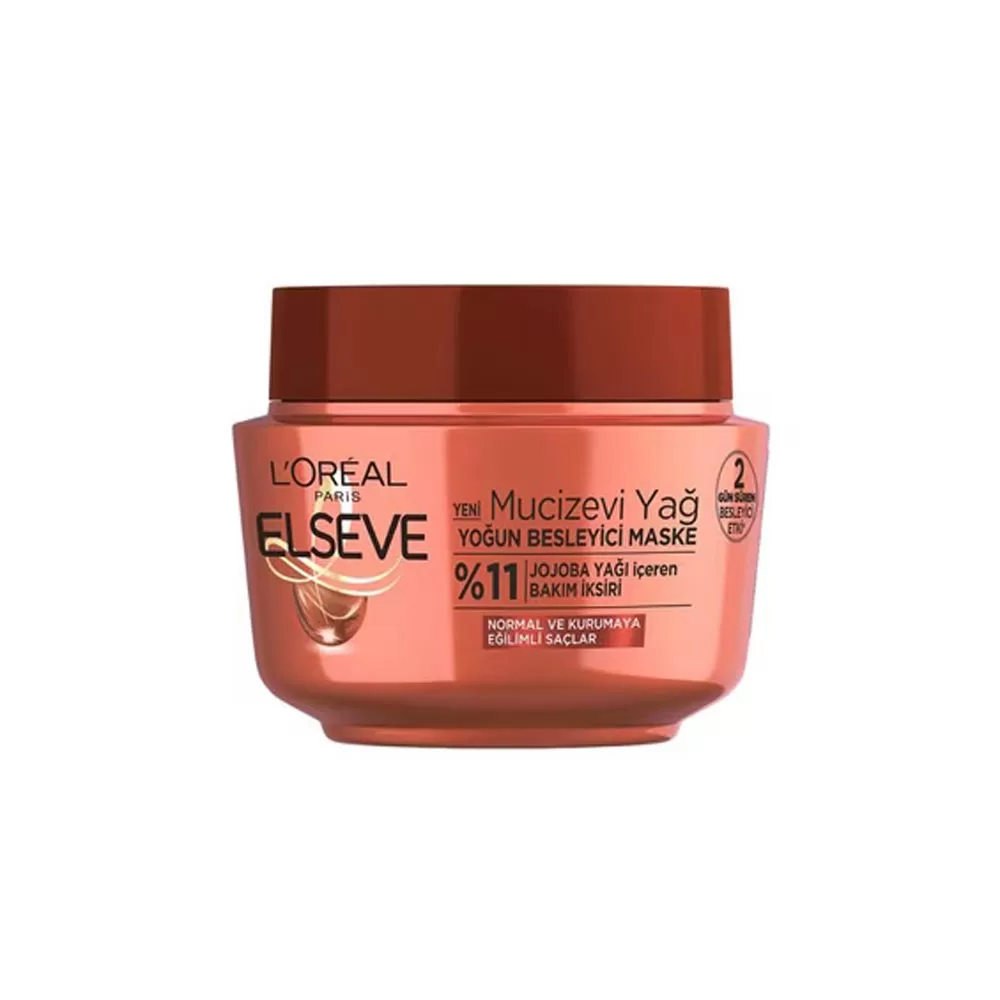 ماسک مو لورآل LOREAL مدل معجزه برای موهای خشک و معمولی – 300 میل
