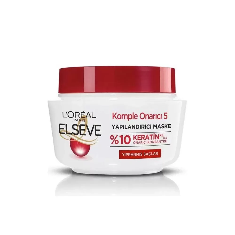 ماسک مو لورآل مدل Komple Onarici 5 مناسب موهای آسیب دیده 300 میل