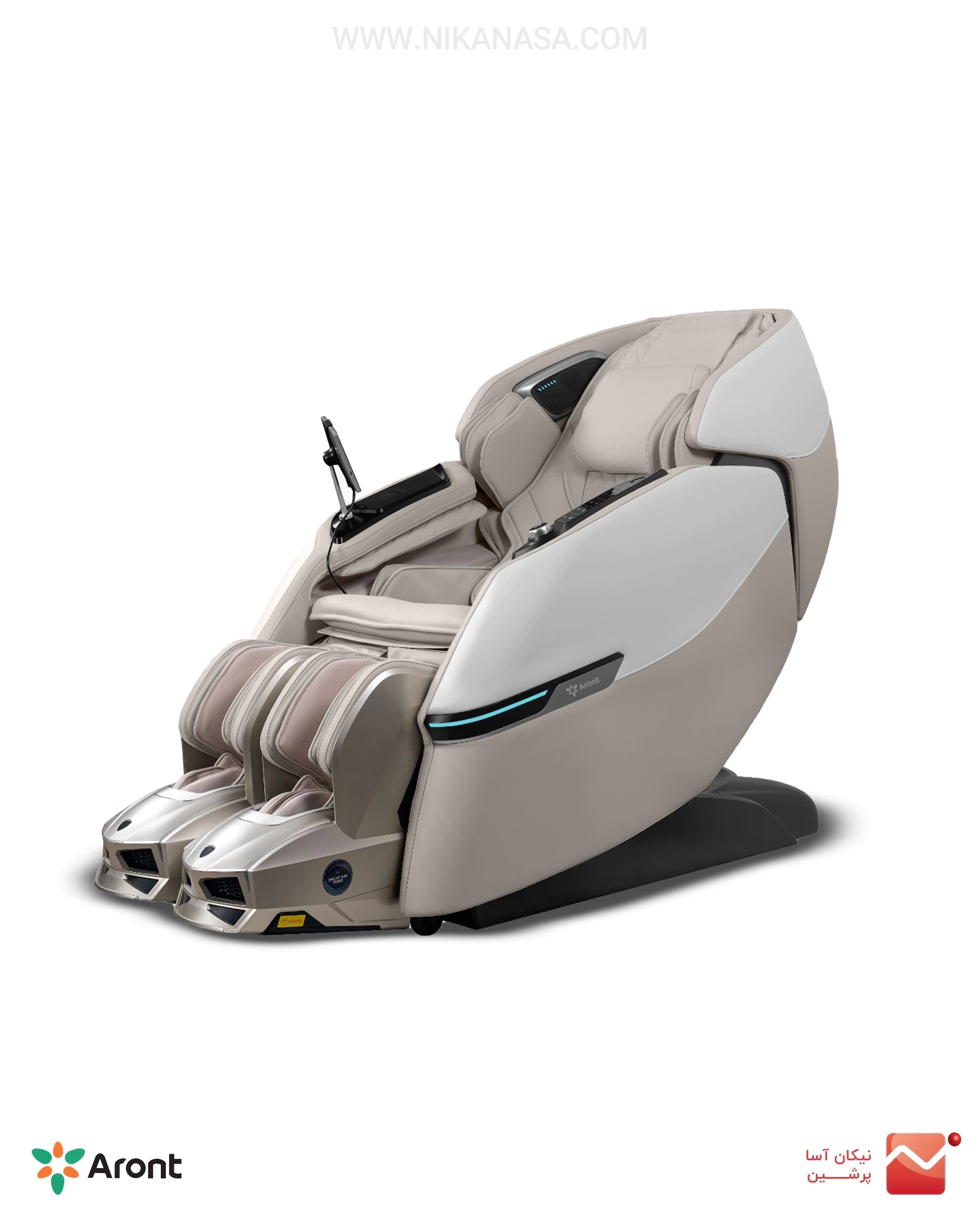 صندلی ماساژور RT-8902 آرونت کرم — تصویر ۲