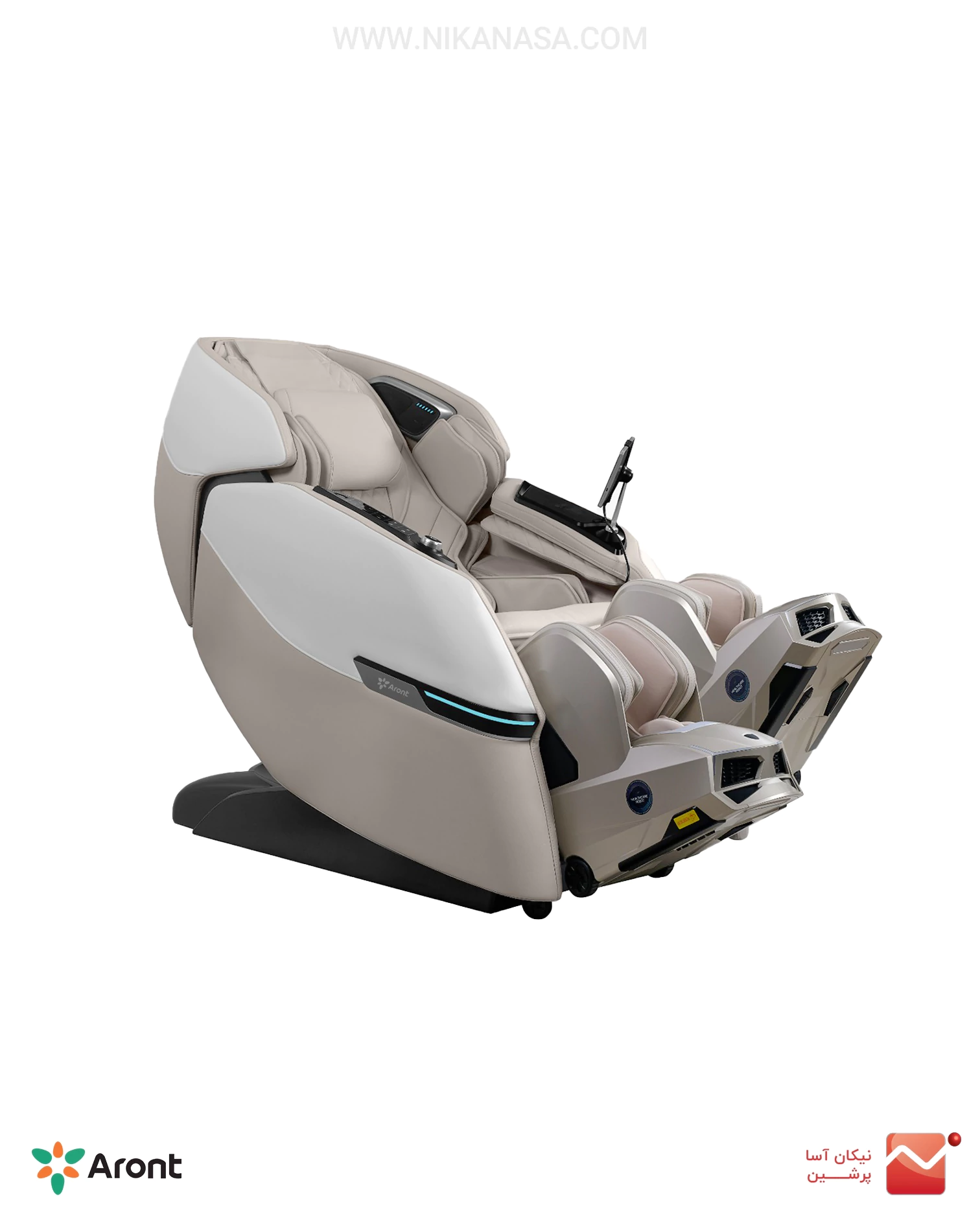 صندلی ماساژور RT-8902 آرونت کرم — تصویر ۴