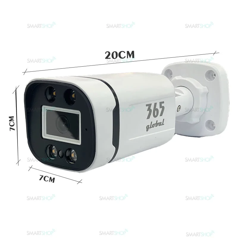 دوربین بولت وارم لایت AHD 5MP مدلCAM3BP4-M1L53W — تصویر ۳