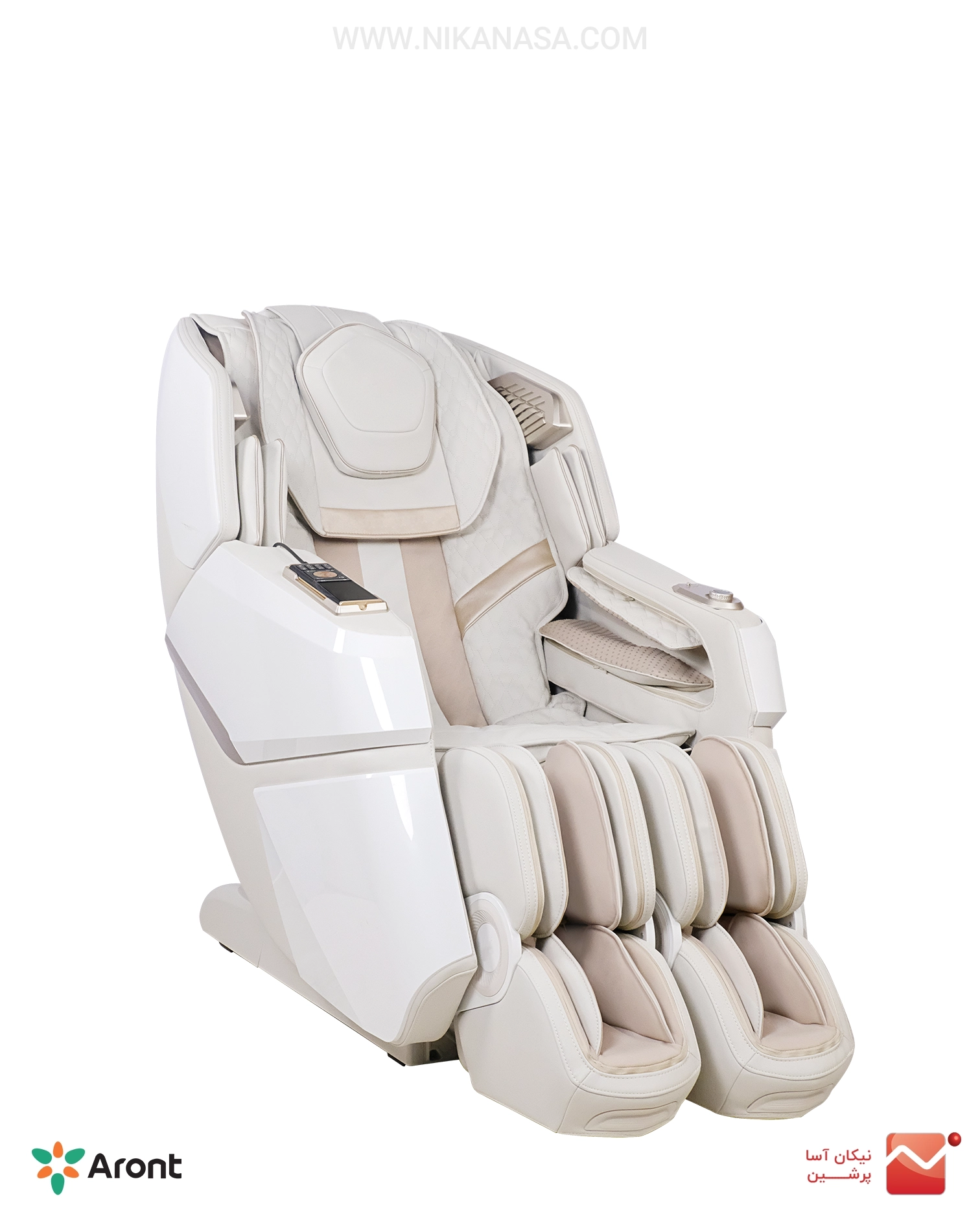 صندلی ماساژور آرونت RT-6898 کرم — تصویر ۳