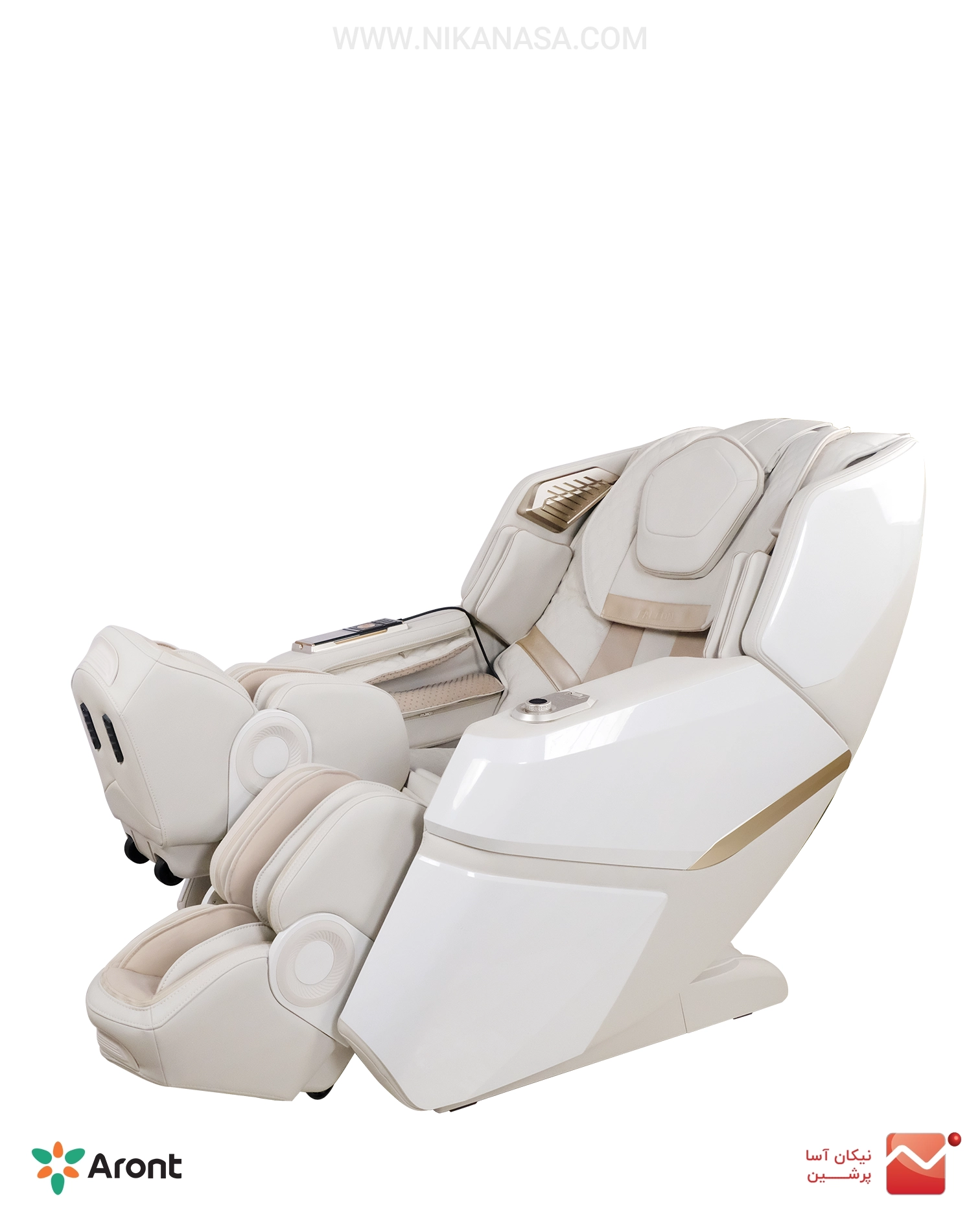 صندلی ماساژور آرونت RT-6898 کرم — تصویر ۷