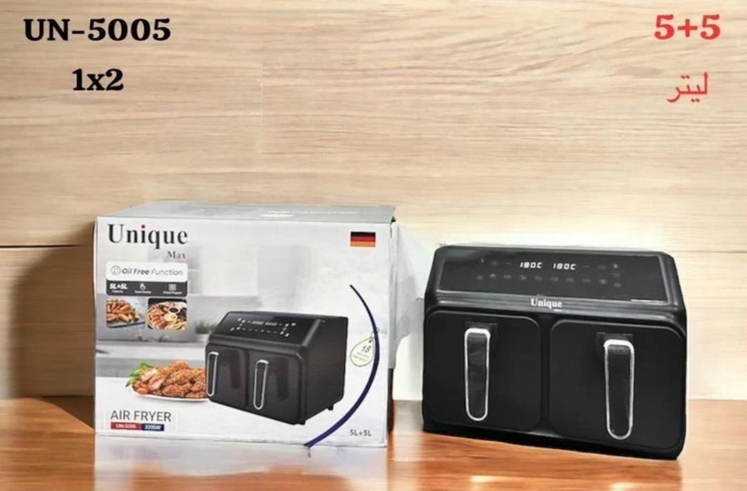 سرخ کن دو قلو یونیک مکس مدل UN-5005 — تصویر ۲
