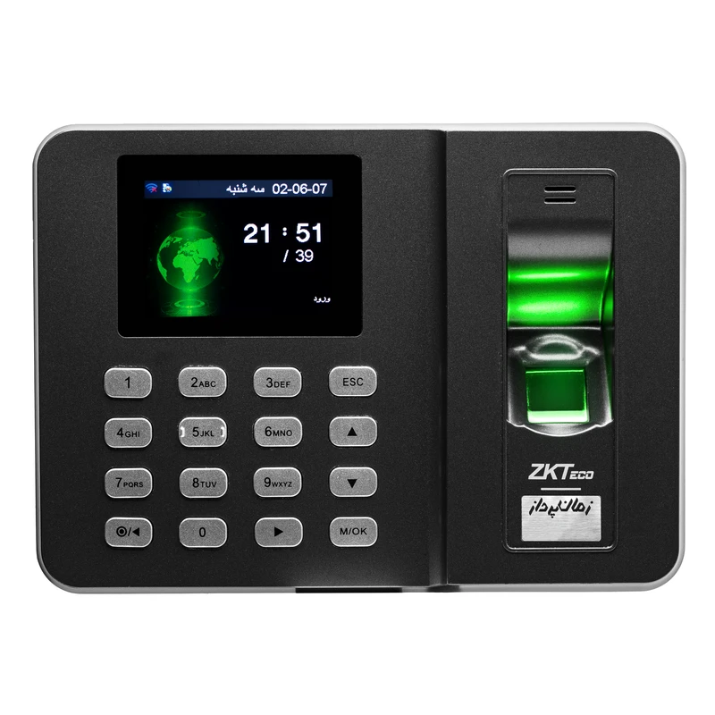 دستگاه حضور غیاب zkt eco-LX19W استوک — تصویر ۲