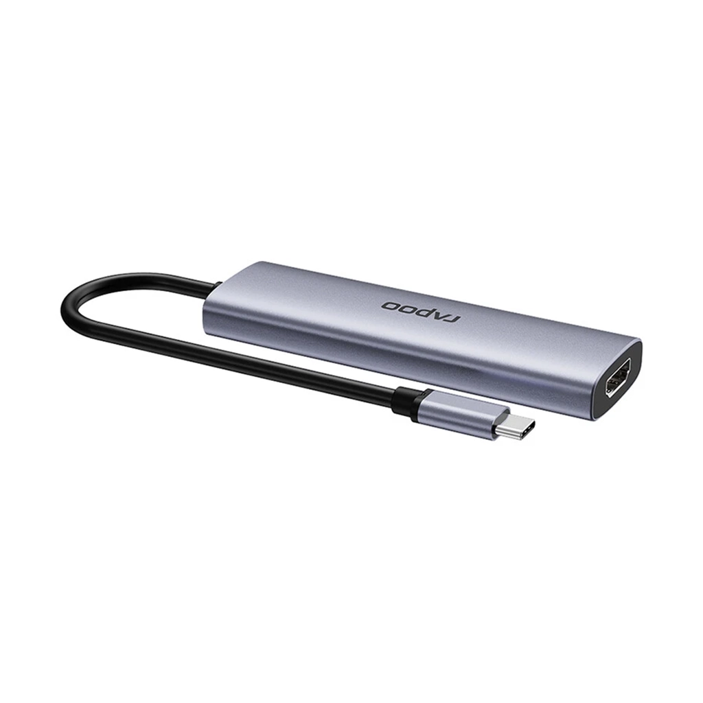 هاب 5 پورت TYPE-C رپو مدل RAPOO XD51 | دنیاکامپیوتر — تصویر ۵