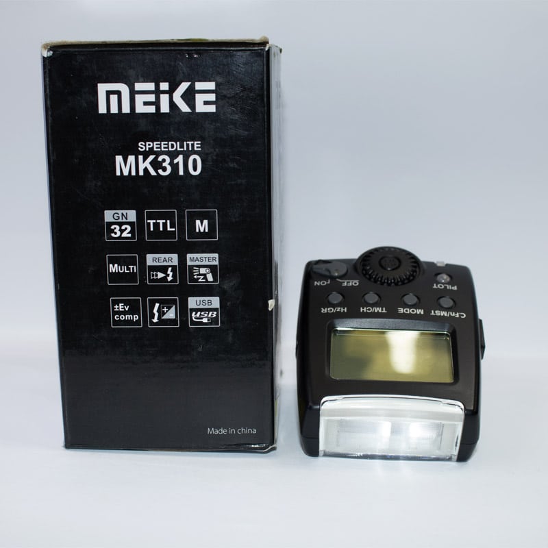 اسپید لایت MEKE مدل MK 310 مخصوص دوربین های نیکون — تصویر ۳
