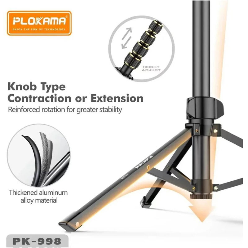 مونوپاد و سه پایه PLOKAMA مدل PK-998 — تصویر ۳