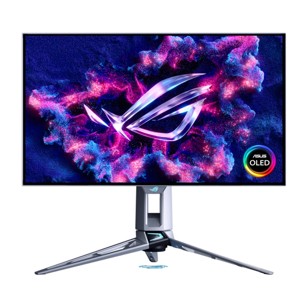 مانیتور گیمینگ ایسوس مدل ASUS ROG SWIFT OLED PG27AQWP سایز 27 اینچ رنگ سفید