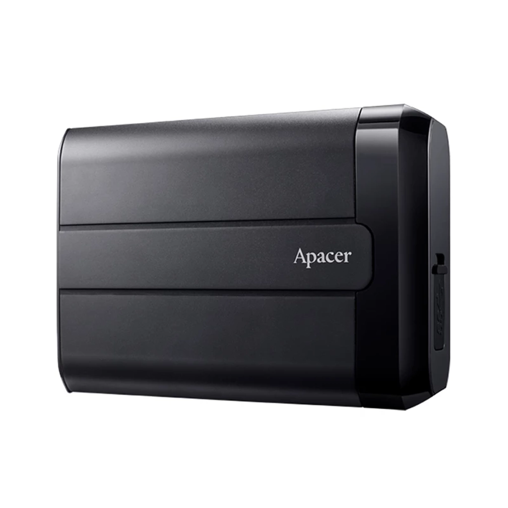 هارد اکسترنال اپیسر مدل APACER AC732 با ظرفیت 1 ترابایت رنگ مشکی — تصویر ۴