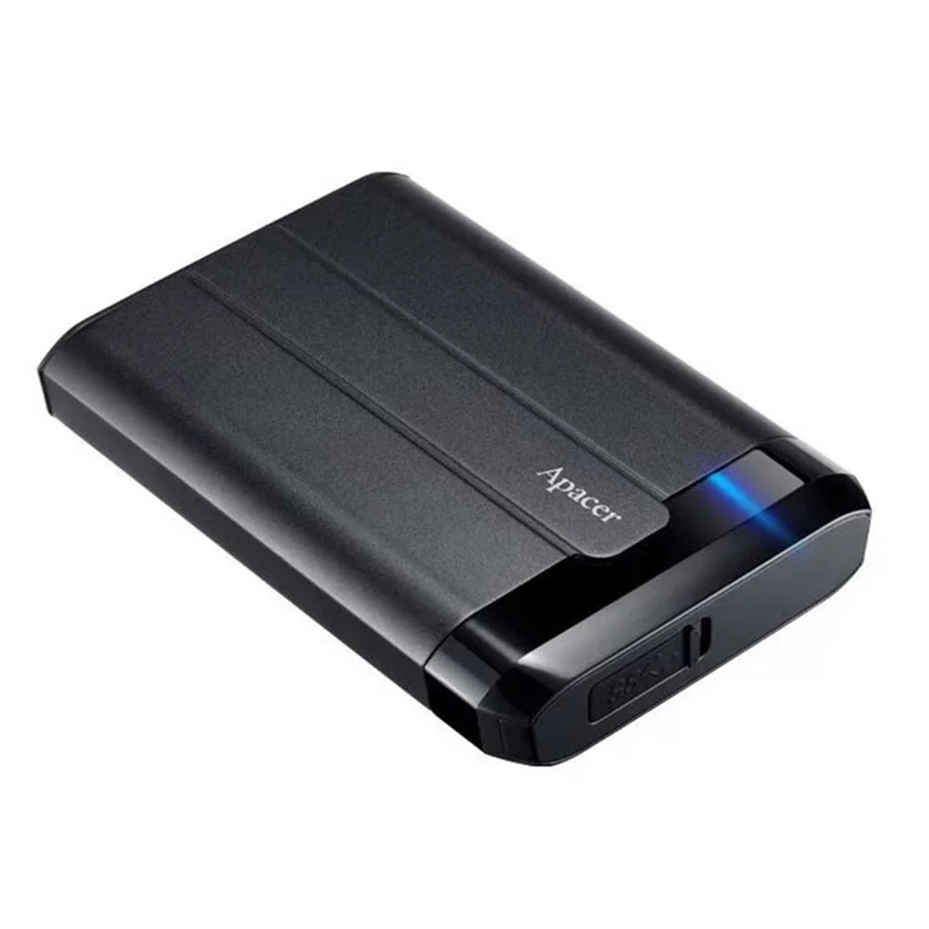 هارد اکسترنال اپیسر مدل APACER AC732 با ظرفیت 1 ترابایت رنگ مشکی — تصویر ۵