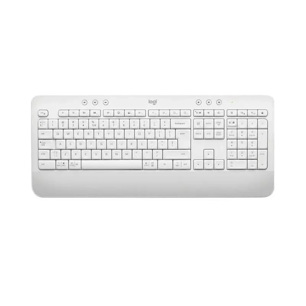 کیبورد بی سیم لاجیتک مدل LOGITECH SIGNATURE K650 رنگ سفید