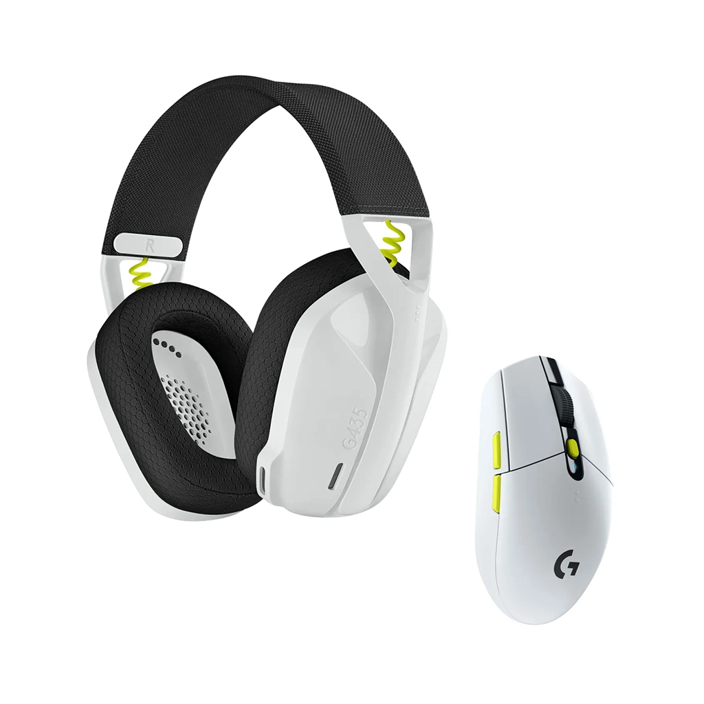 باندل گیمینگ بی سیم لاجیتک هدست LOGITECH G435 SE و موس LOGITECH G304 SE