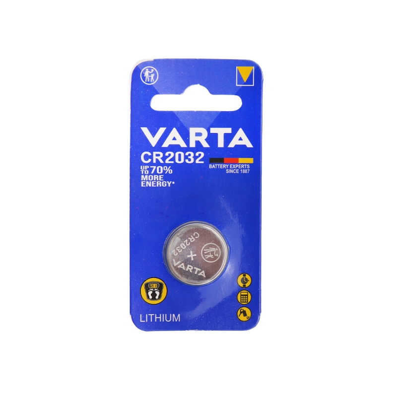 باتری سکه ای 3 ولت CR2032 تکی مارک VARTA — تصویر ۲