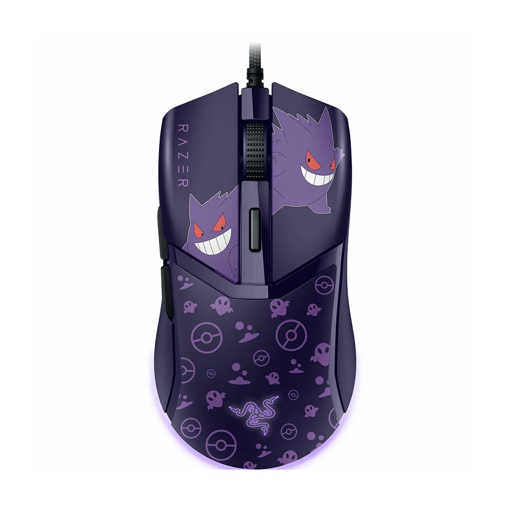 موس گیمینگ ریزر مدل RAZER COBRA – POKEMON GENGAR EDITION رنگ بنفش