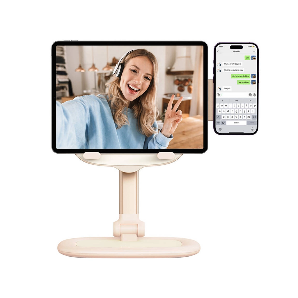 پایه نگهدارنده موبایل و تبلت بیسوس مدل BASEUS BS-HP010 رنگ رزگلد — تصویر ۶