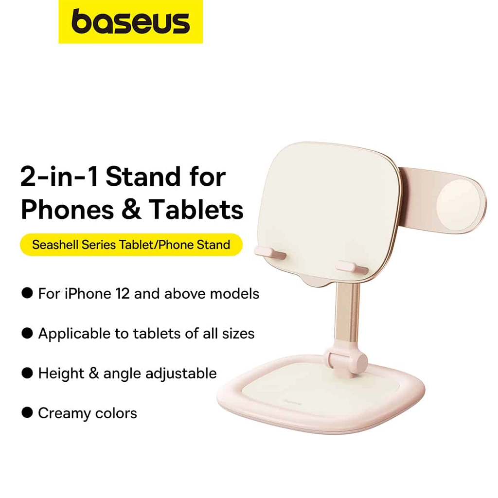 پایه نگهدارنده موبایل و تبلت بیسوس مدل BASEUS BS-HP010 رنگ رزگلد — تصویر ۵