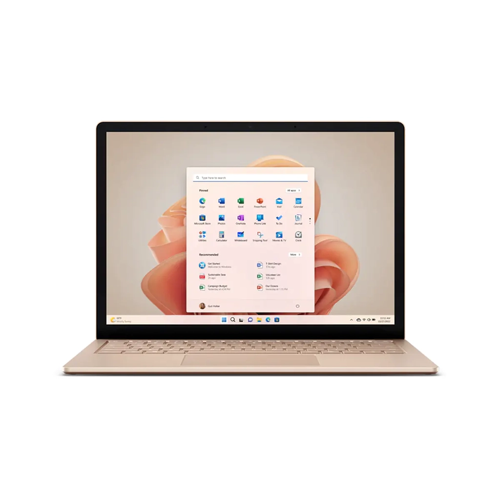 مایکروسافت سرفیس لپ تاپ 5 مدل MICROSOFT LAPTAP5 SURFACE I7 8GB 256GB WIN 11PRO سایز 15 اینچ رنگ پلاتینیوم — تصویر ۶