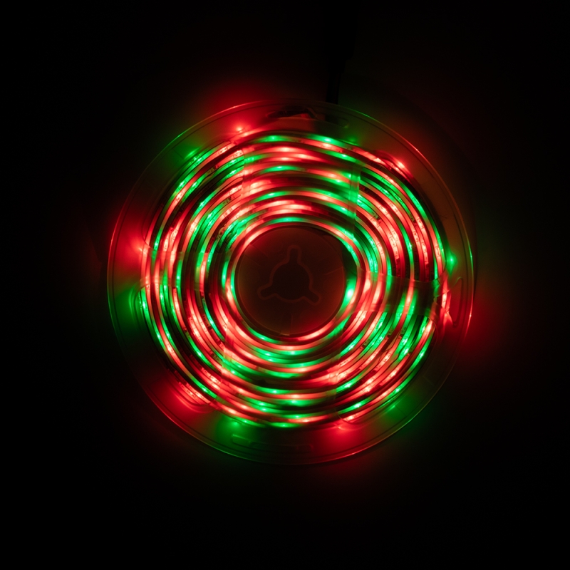 ریسه گیمینگ هوشمند RGB-IC موزیکال USB بلوتوثی طول 10 متر به همراه ریموت — تصویر ۷