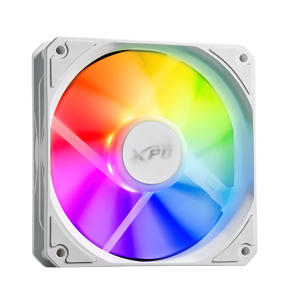 فن کیس گیمینگ ای دیتا ایکس پی جی مدل ADATA XPG GAMING VENTO R 120 ARGB PWM بسته سه عددی رنگ سفید — تصویر ۵