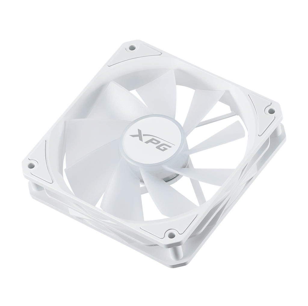 فن کیس گیمینگ ای دیتا ایکس پی جی مدل ADATA XPG GAMING VENTO R 120 ARGB PWM بسته سه عددی رنگ سفید — تصویر ۳