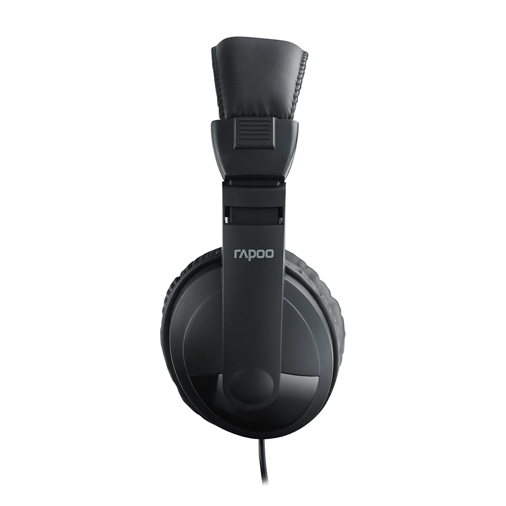 هدست استریو رپو مدل RAPOO STEREO H150S رنگ مشکی — تصویر ۵