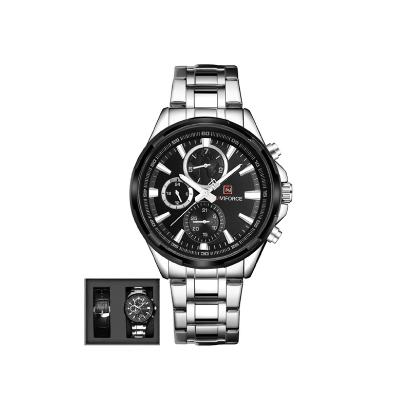 ساعت مچی مردانه نیوی فورس مدل NAVIFORCE NF9089LS S/B