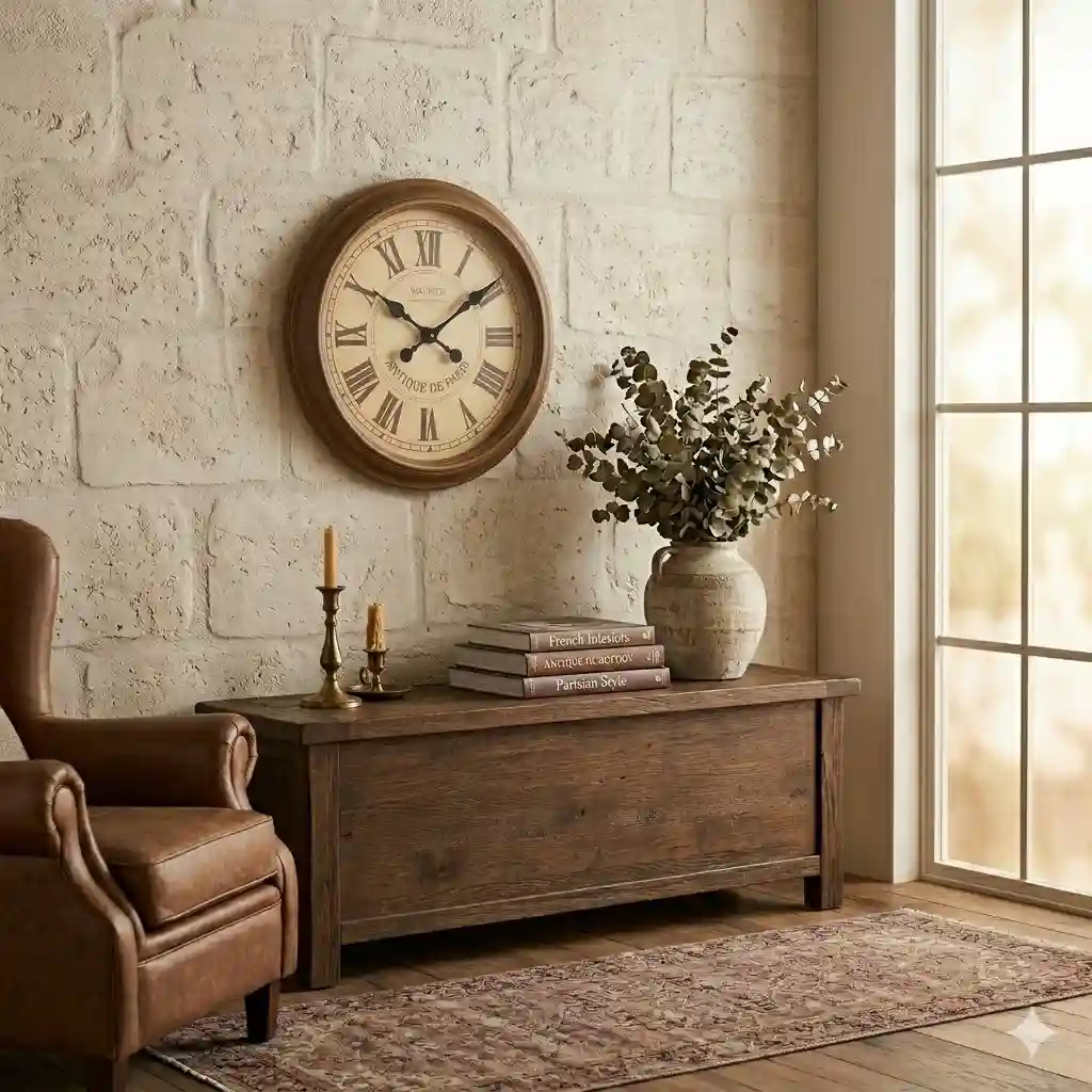 ساعت دیواری والتر مدل 6047Walnut — تصویر ۵