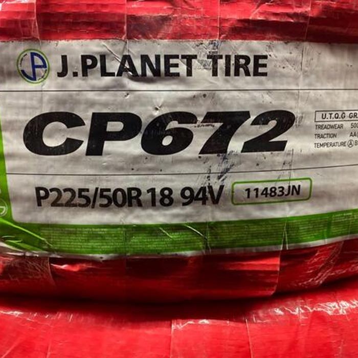 لاستیک جی پلنت 225/50R18 گل CP672(2 حلقه) — تصویر ۳