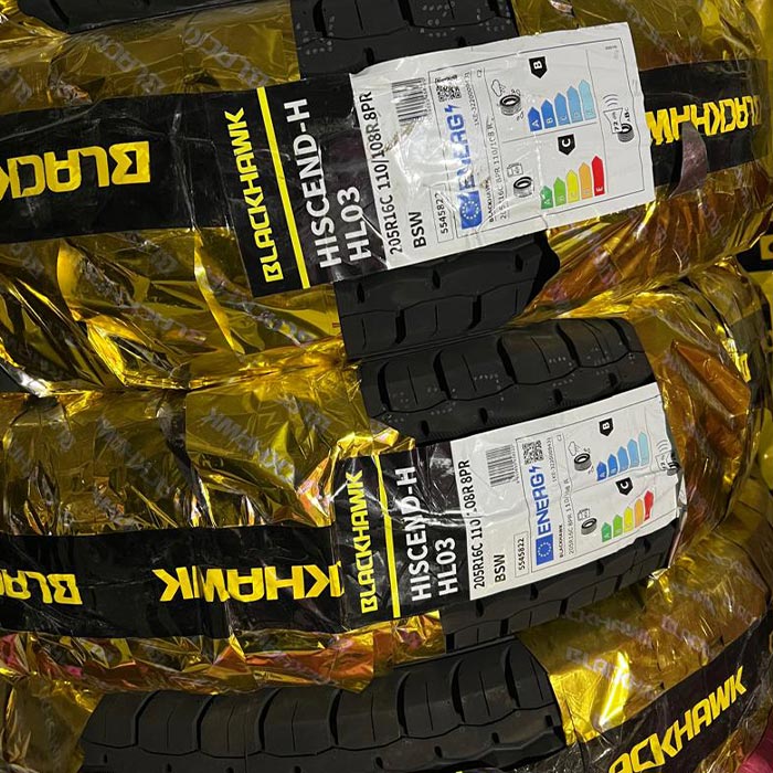 لاستیک بلک هاک 8 لایه 205/80R16 گل HL03(2 حلقه) — تصویر ۳
