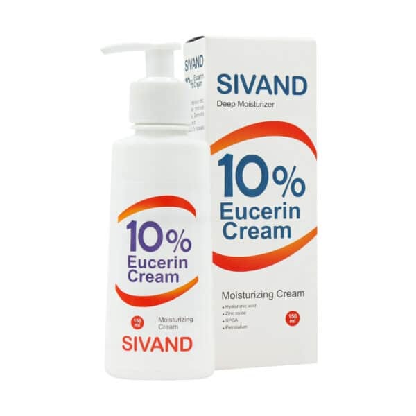 کرم مرطوب کننده قوی سیوند حاوی 10% اوره و اوسرین – درمان خشکی و نرم کننده پوست خشک و حساس