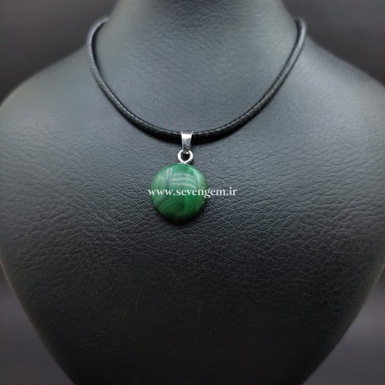 گردنبند مالاگیت کنگو (کدB561) — تصویر ۳