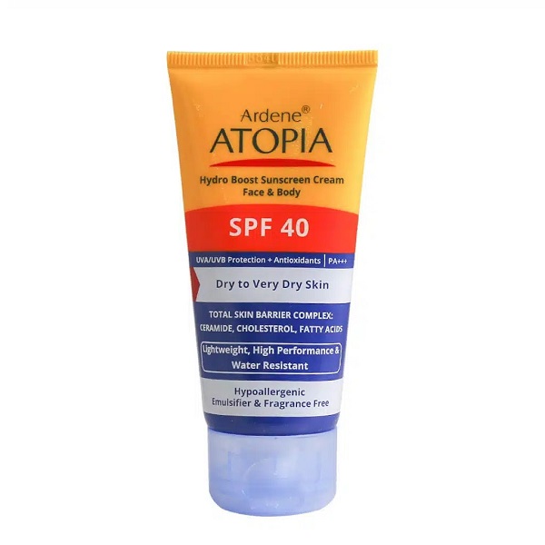 کرم ضد آفتاب آردن Atopia SPF40 مخصوص پوست خشک تا خیلی خشک | محافظت کامل، آبرسان قوی و مقاوم در برابر آب — تصویر ۶