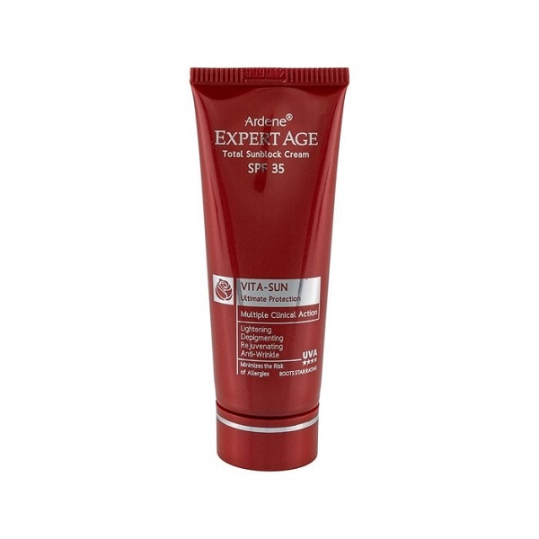 کرم ضد آفتاب بیرنگ آردن SPF 35 مدل Vita-Sun حجم 45 میل | محافظت مؤثر در برابر اشعه UV برای پوست معمولی — تصویر ۶