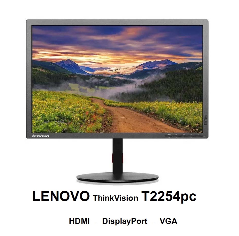 مانیتور 22 اینچ HDMI دار لنوو مدل ThinkVision T2254pC