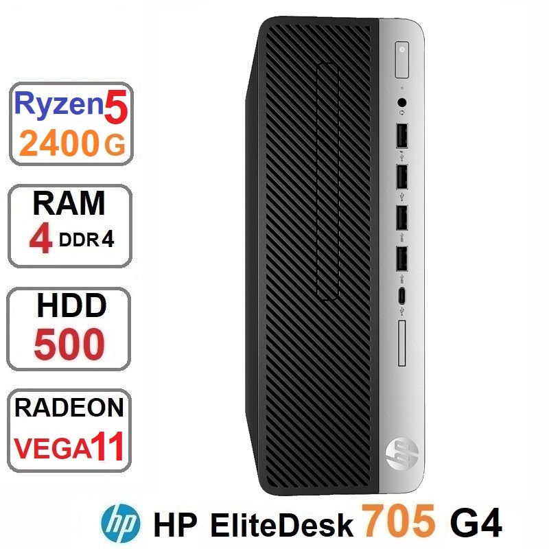 مینی کیس HP EliteDesk 705 G4 SFF RYZEN 5