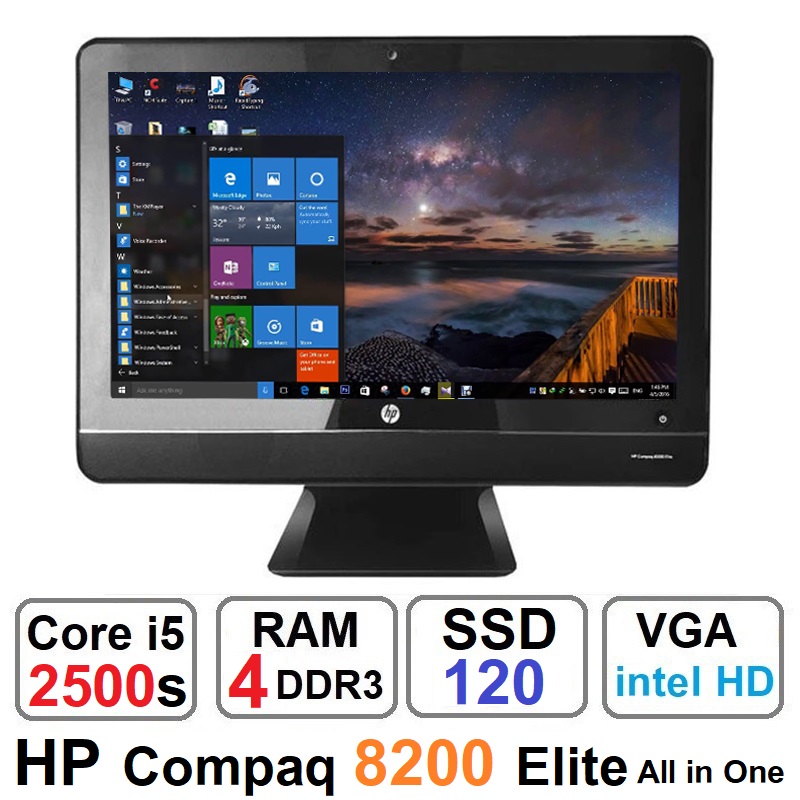 آل این وان 23 اینچ HP Compaq 8200 Elite با ssd 120