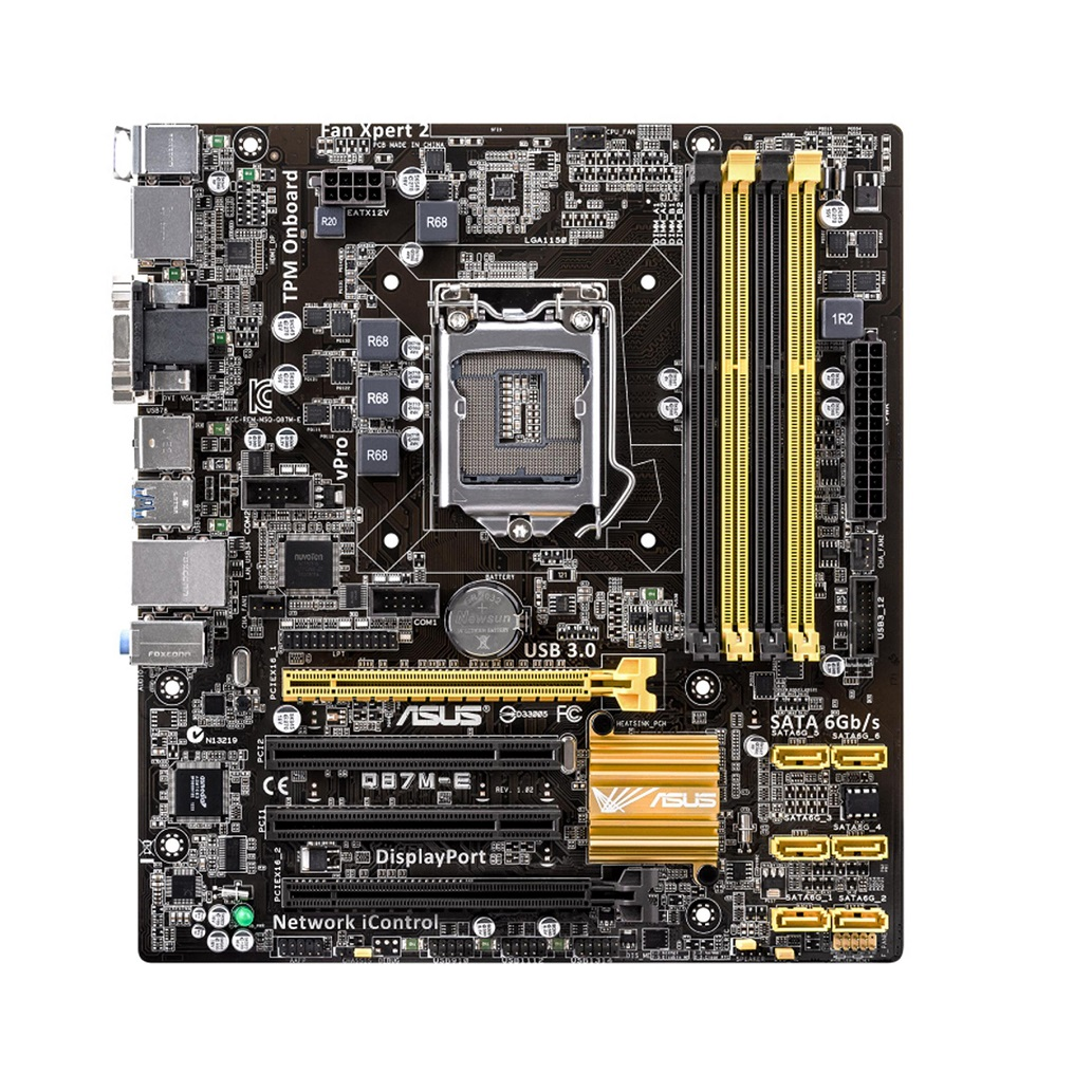 مادربرد ایسوس مدل ASUS Q87M-E rev 1.02