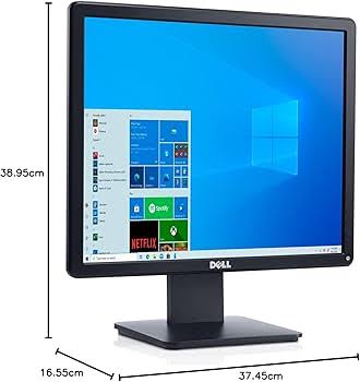 مانیتور 17 اینچ مدل E1715SC برند Dell (استوک) — تصویر ۴