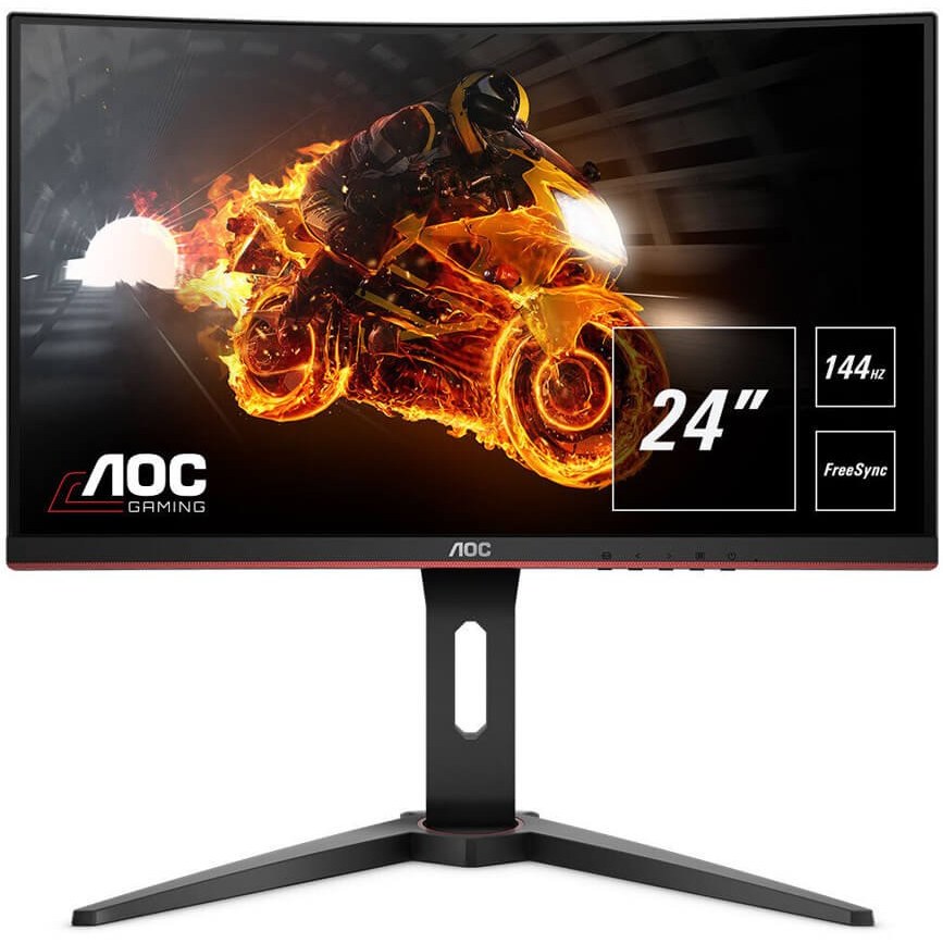 مانیتور 24 اینچ گیمینگ منحنی AOC C24G1