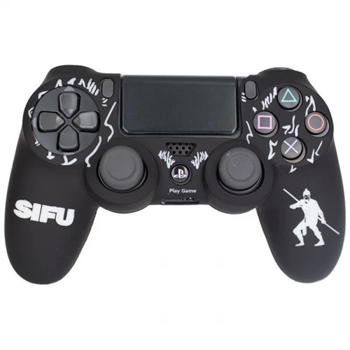 روکش دسته بازی PS4 طرح سی‌ فو مشکی سفید