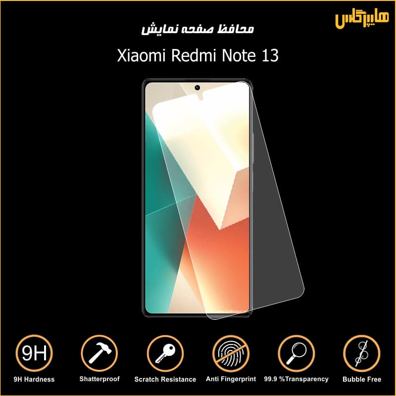درب پشت اصلی گوشی شیائومی Xiaomi Redmi Note 13 — تصویر ۴