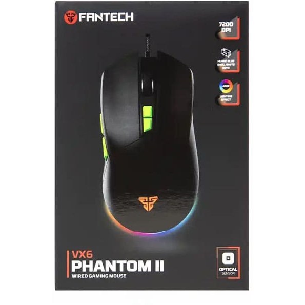 ماوس گیمینگ فنتک مدل PHANTOM II VX6 سیمی — تصویر ۳