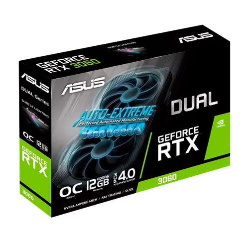 کارت گرافیک ASUS Dual GeForce RTX3060 OC 12GB GDDR6 192Bit — تصویر ۳