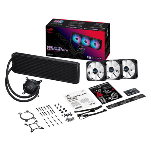 فن خنک کننده CPU ایسوس Asus ROG Strix LC III 360 ARGB — تصویر ۶